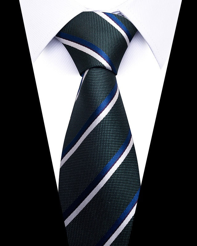 Men's 8cm Professional Striped Tie
