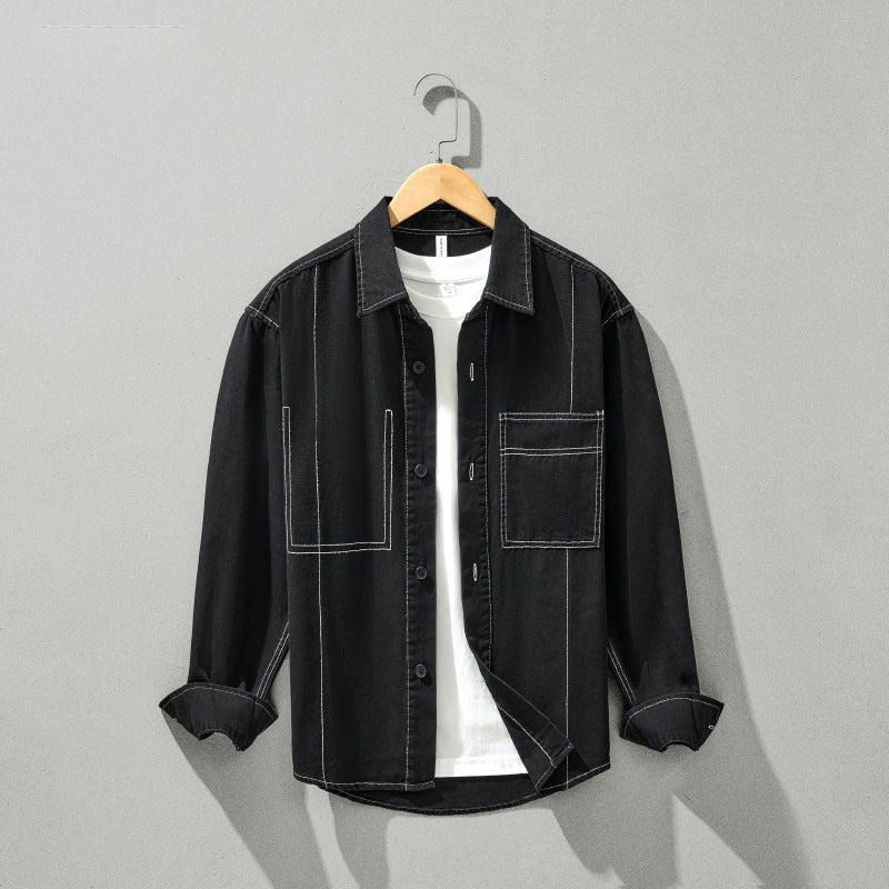 Washed Denim Overshirt