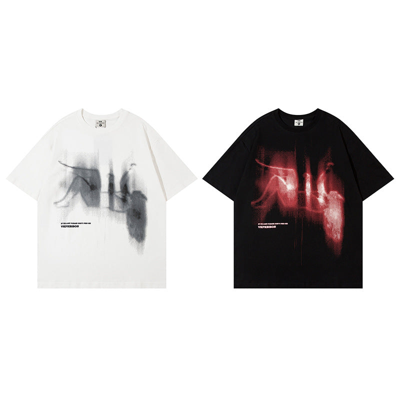 Blurred Motion Graphic Tee