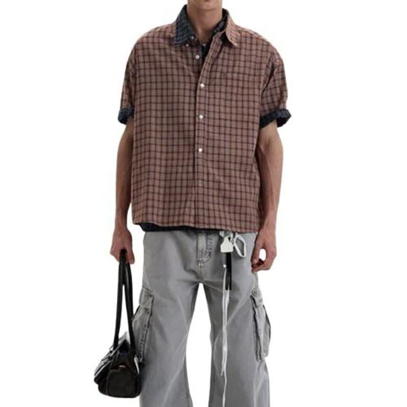 Vintage Check Short Sleeve Shirt