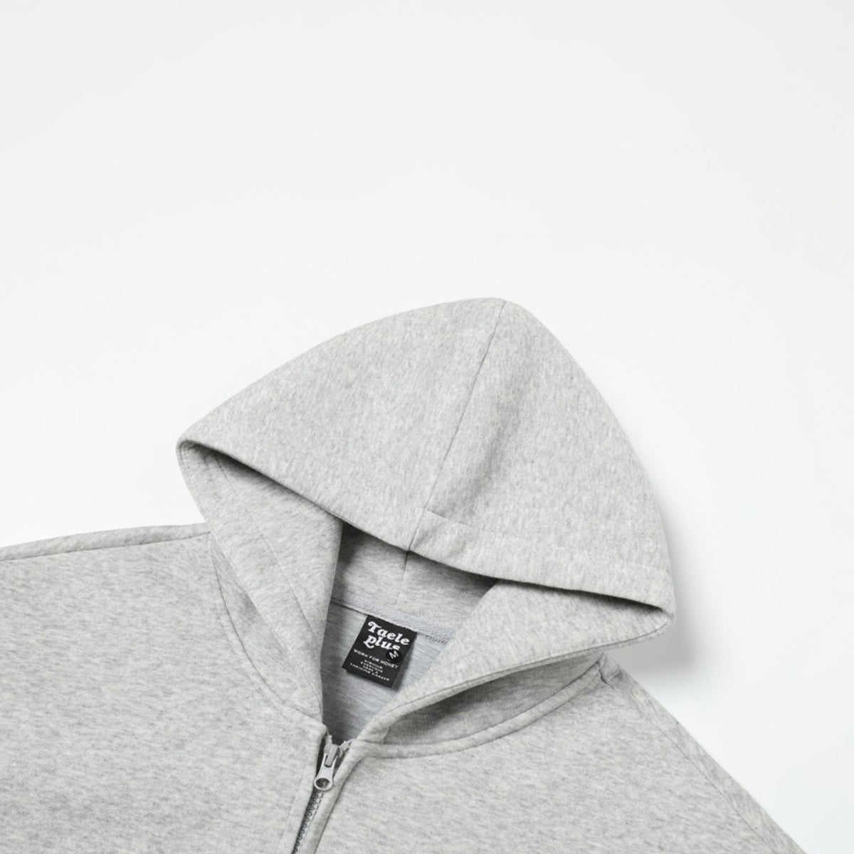 Splicing Zipper Hoodie