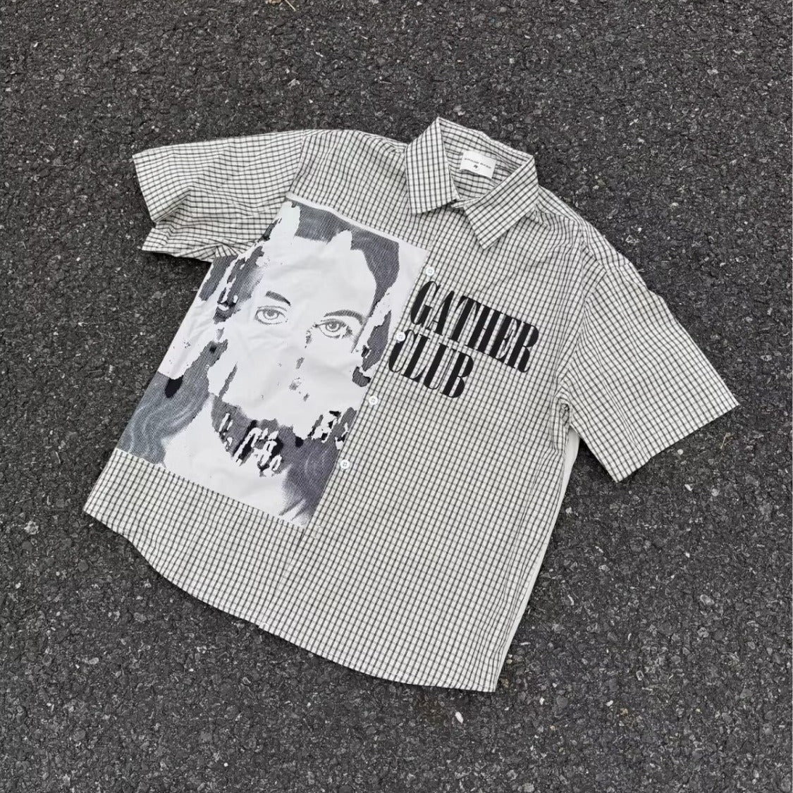 Graphic Check Shirt