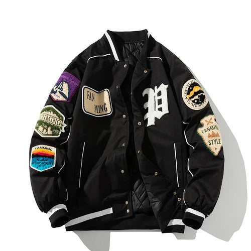 Heritage Patch Varsity Jacket