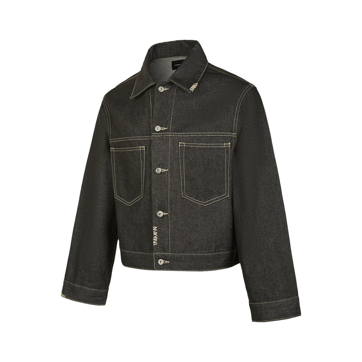 Raw Edge Denim Jacket