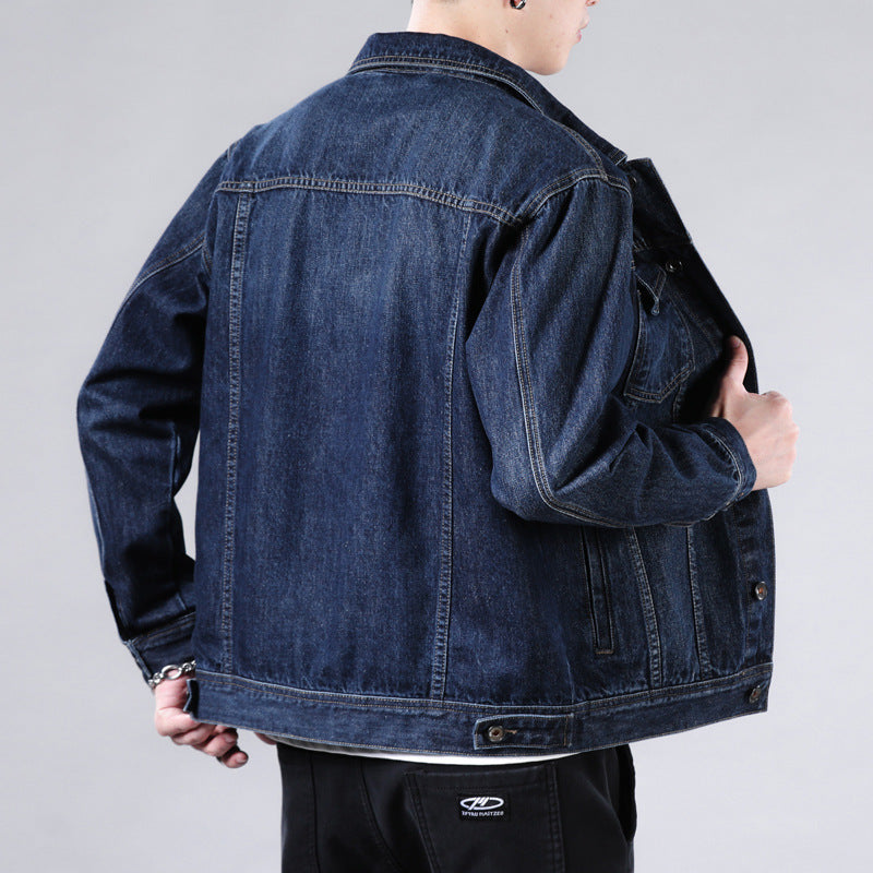 Washed Denim Trucker Jacket