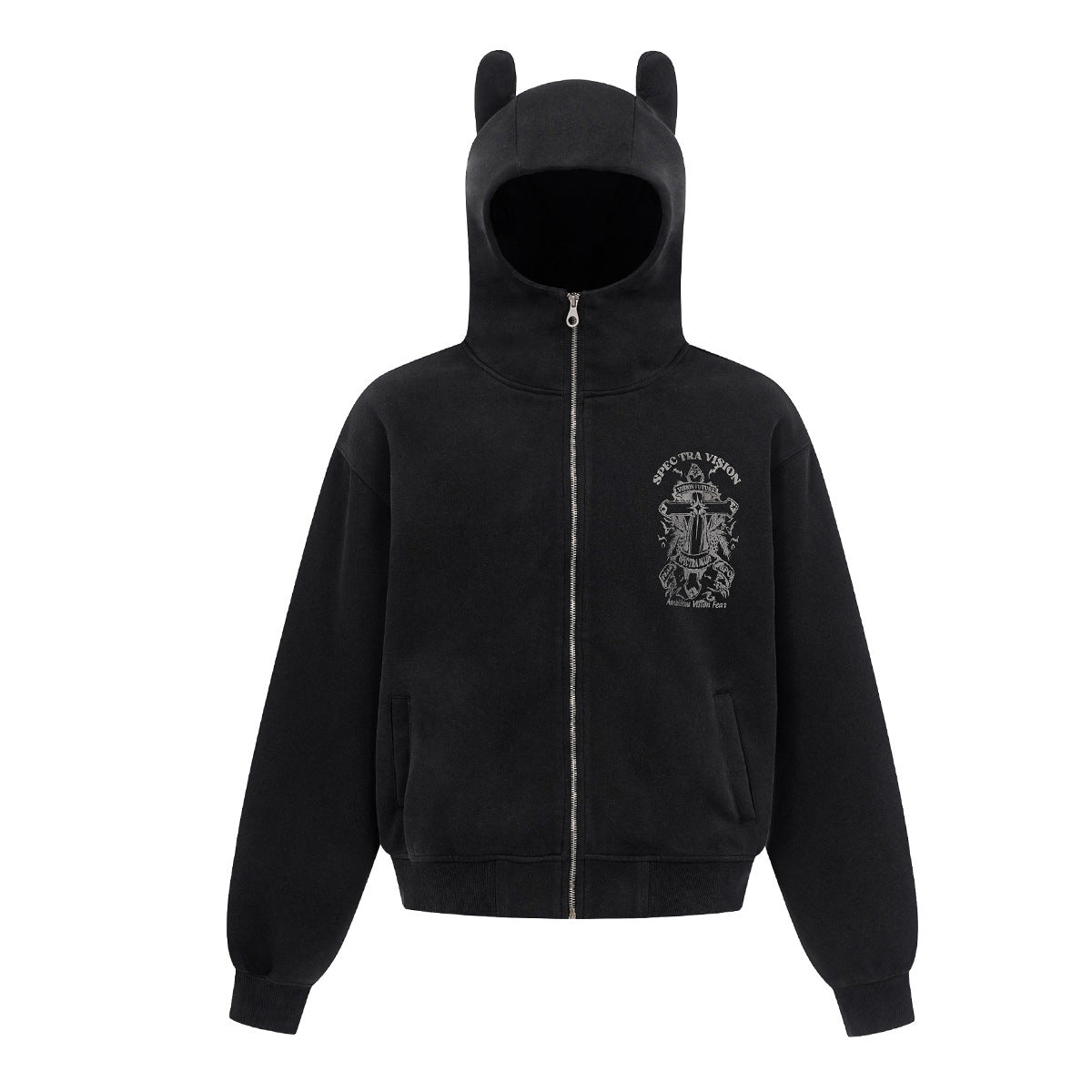Little Devil Vintage Zip Hoodie