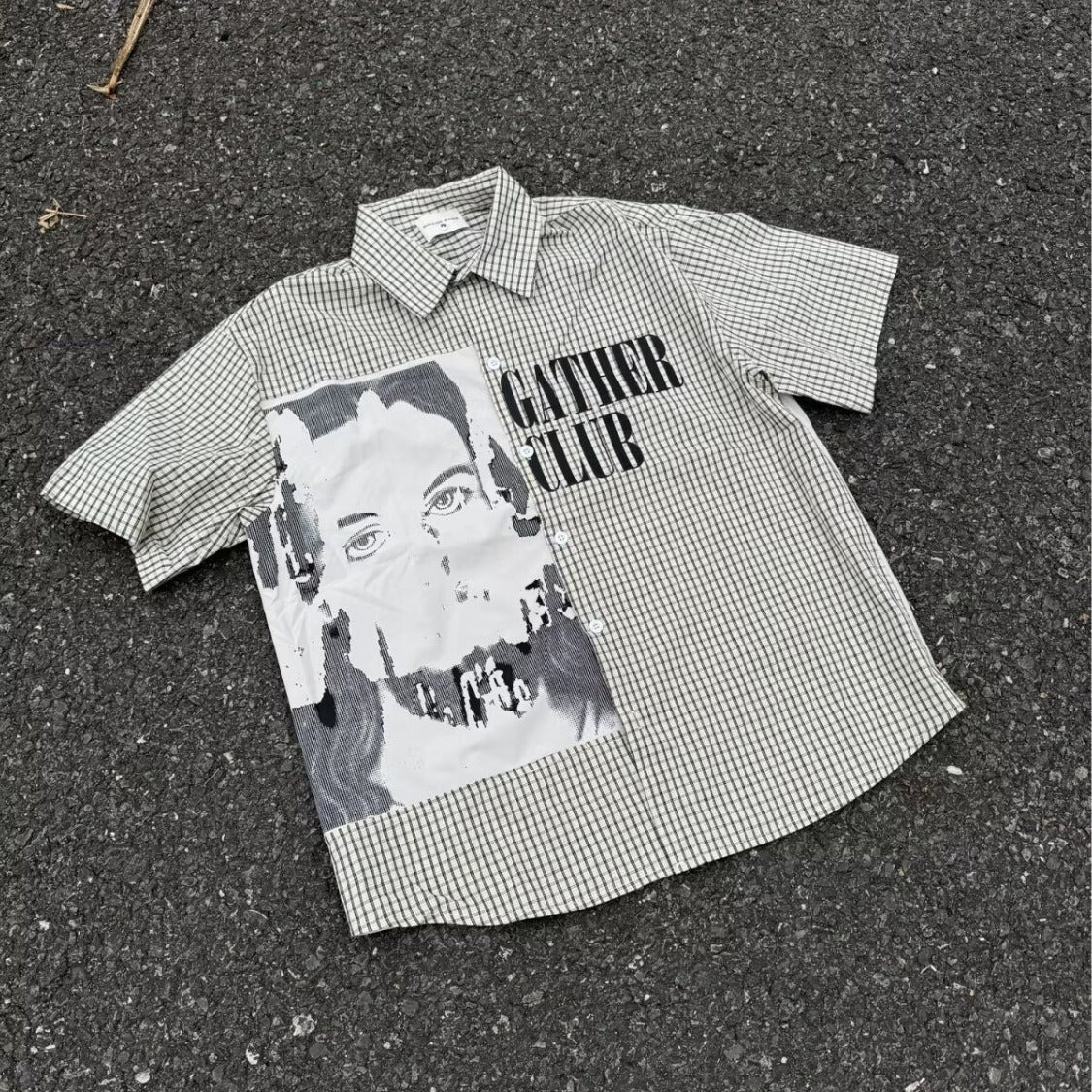 Graphic Check Shirt