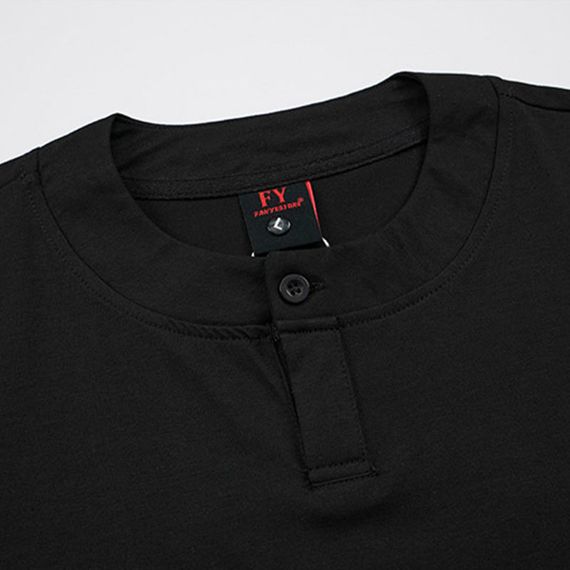 Minimal Henley Tee