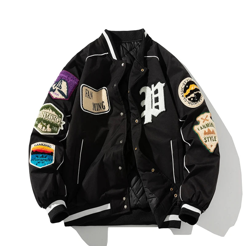 Heritage Patch Varsity Jacket