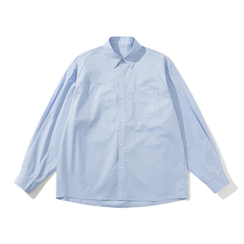 Relaxed Pocket Long Sleeve Shirt
