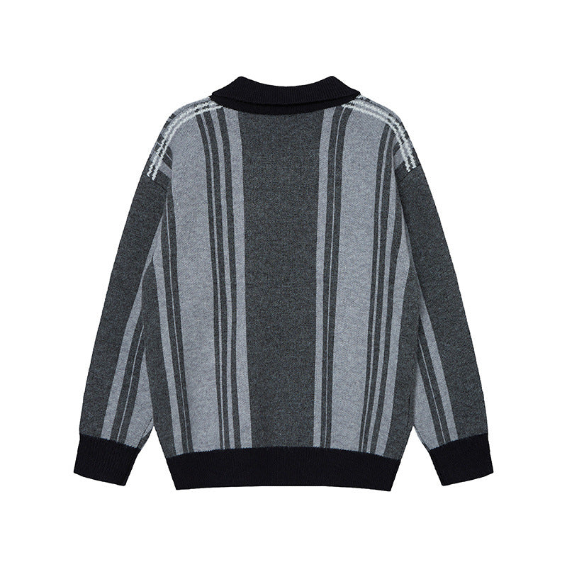 Varsity Stripe Knit Polo