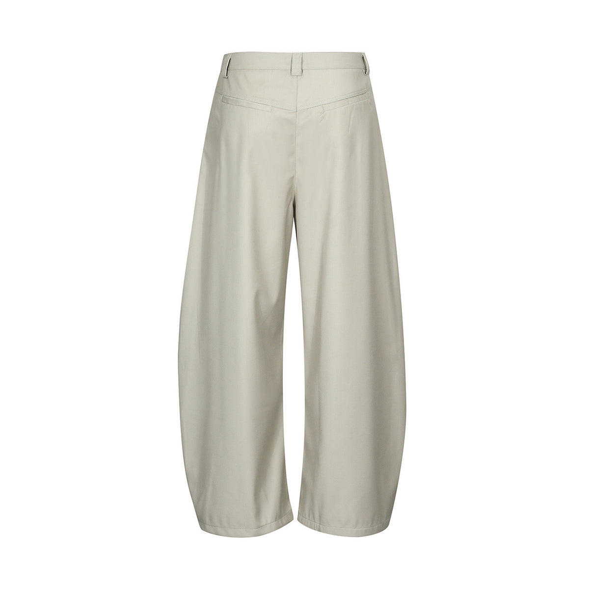 Premium Barrel-Leg Pleated Trousers