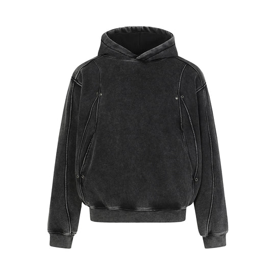 Washed Solid Color hoodie