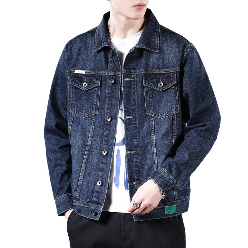 Washed Denim Trucker Jacket