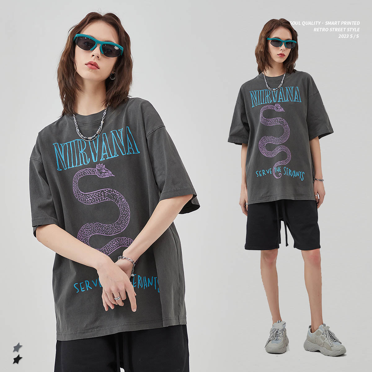 Nirvana Serpent Graphic Tee