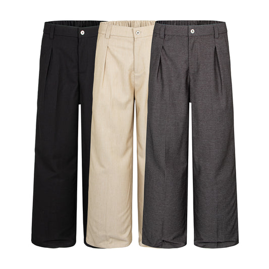 Classic Vintage Pleated Trousers
