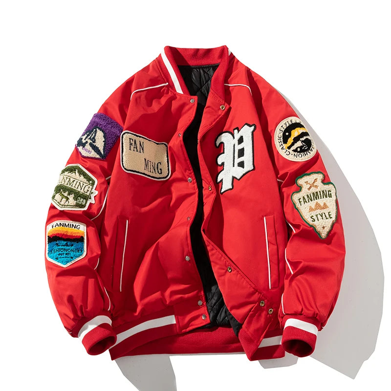 Heritage Patch Varsity Jacket