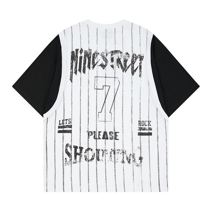 Layered Varsity Tee