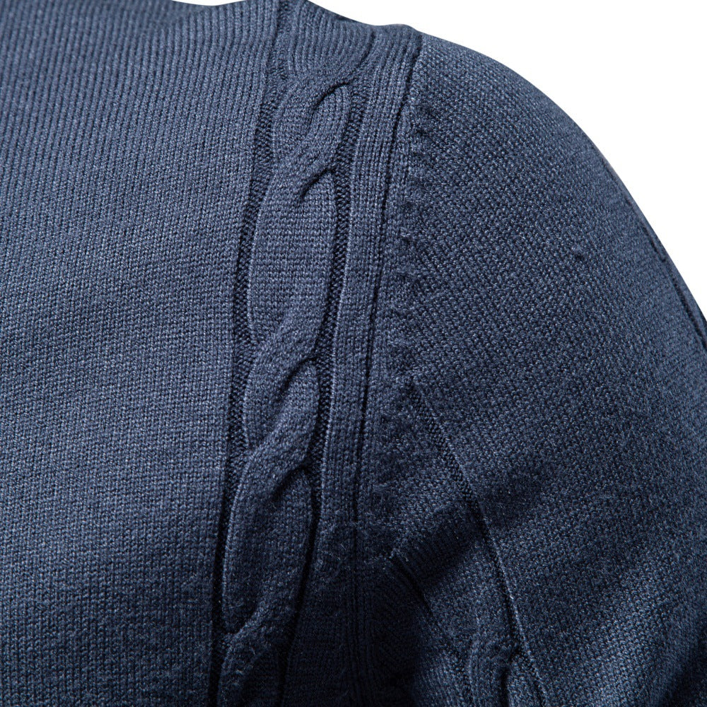Cable Knit Turtleneck Sweater