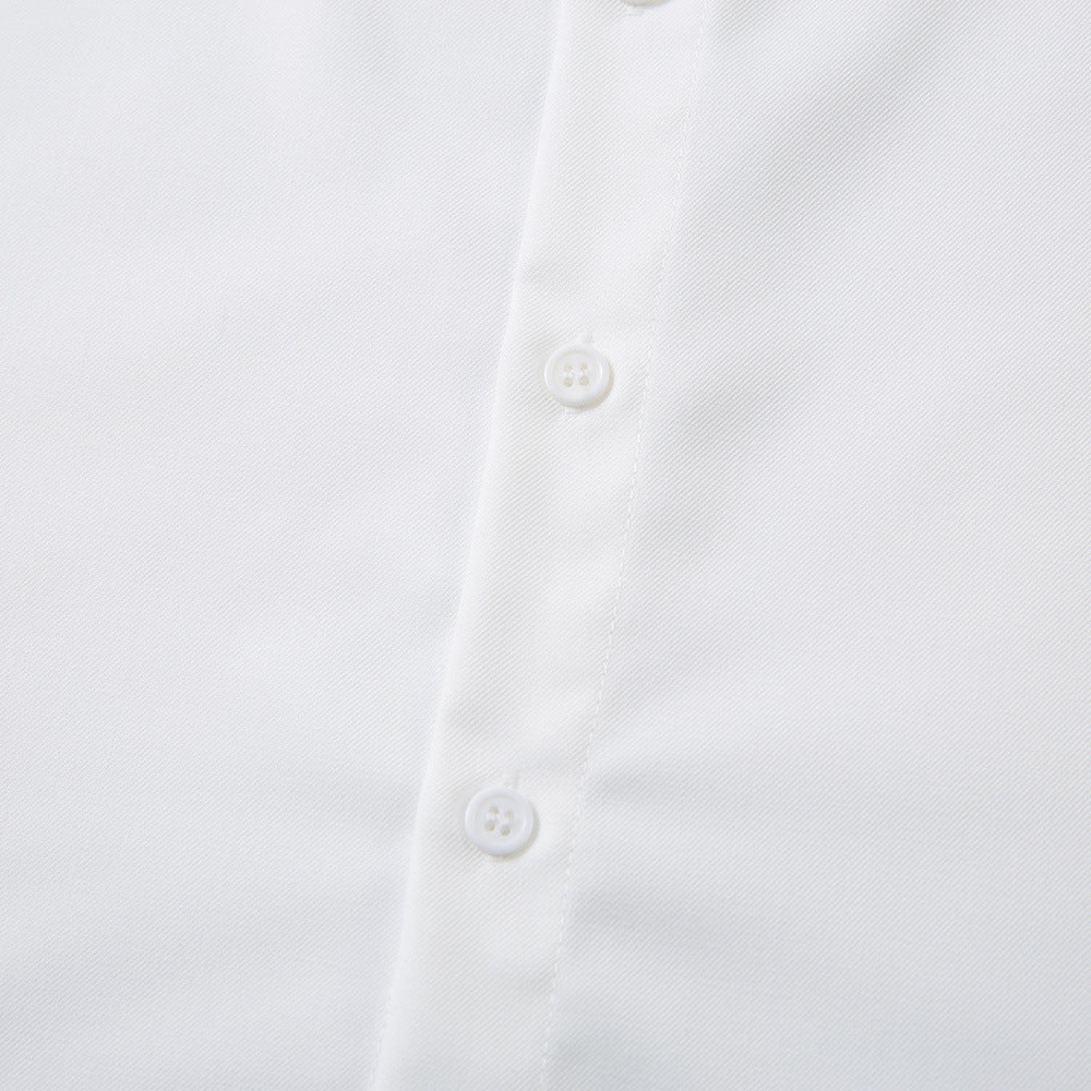 Tie Clip Short Sleeve Shirt