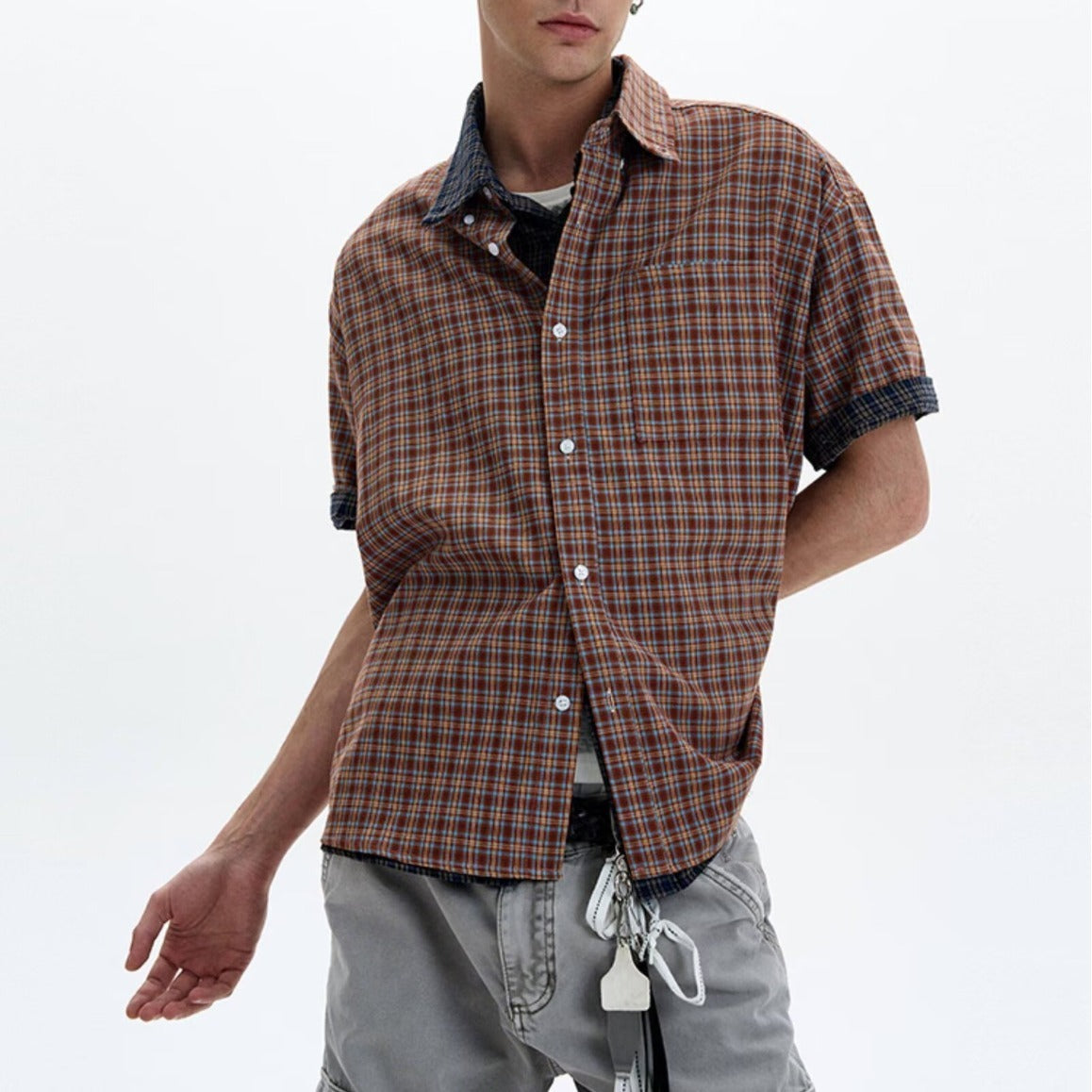 Vintage Check Short Sleeve Shirt