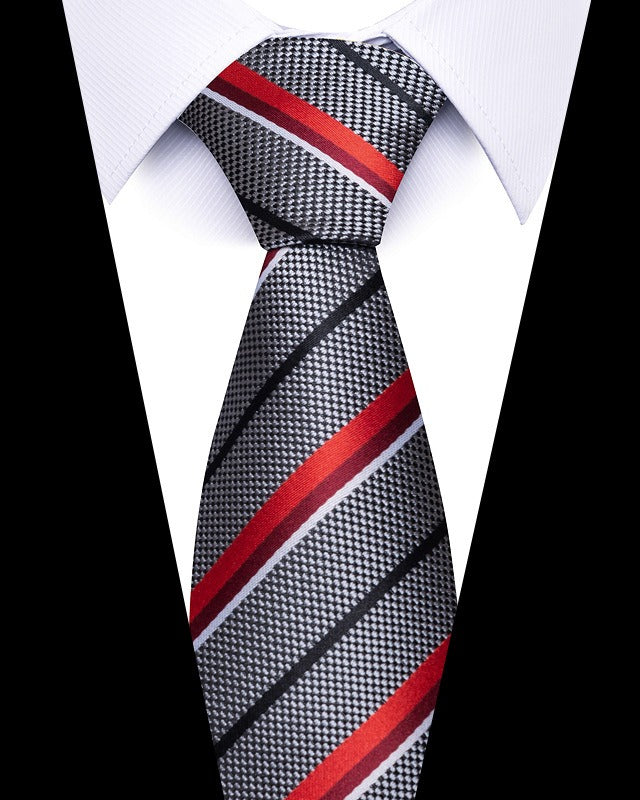 Men's 8cm Professional Striped Tie
