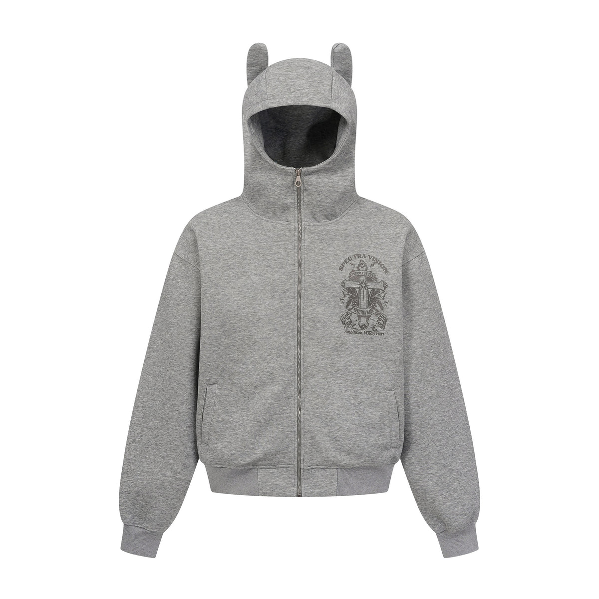 Little Devil Vintage Zip Hoodie