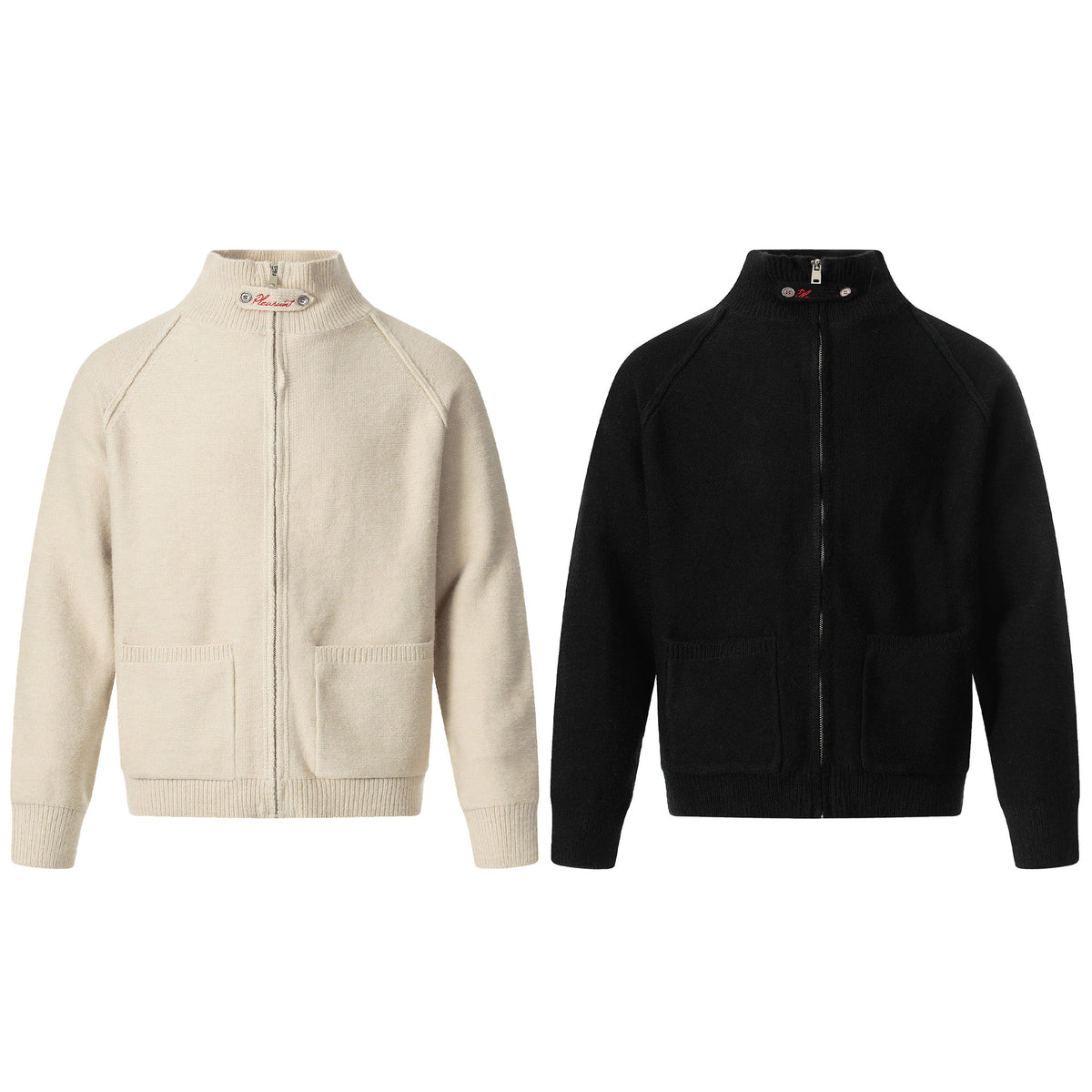 Full Zip Knit Jacket
