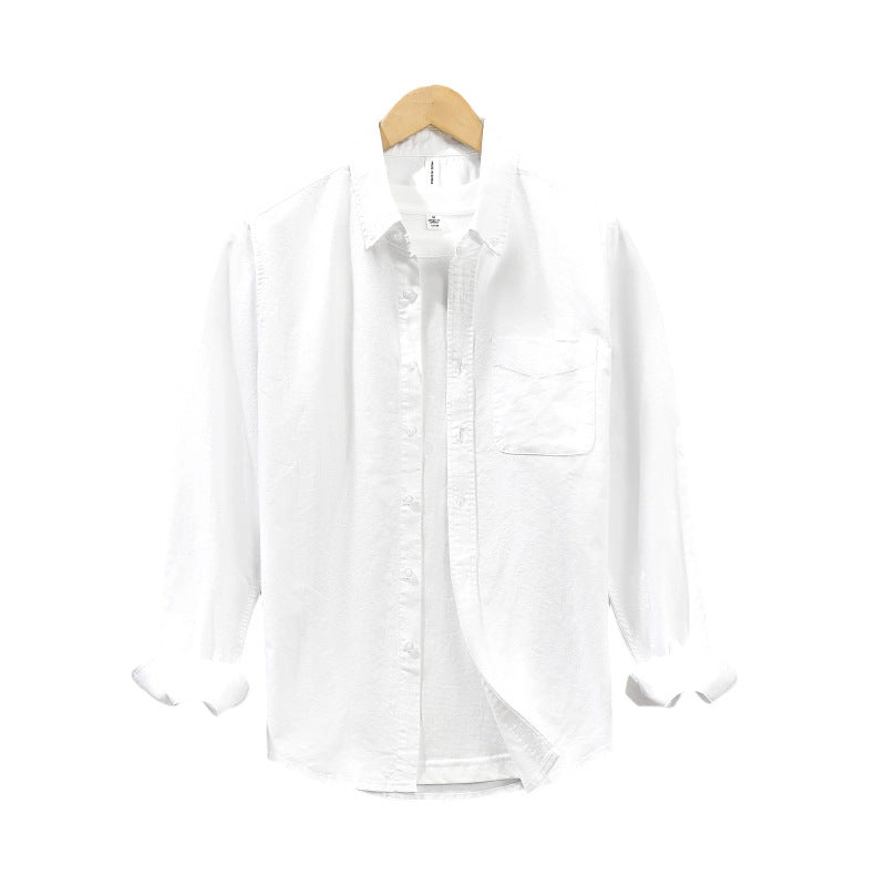 Contrast Detail Overshirt