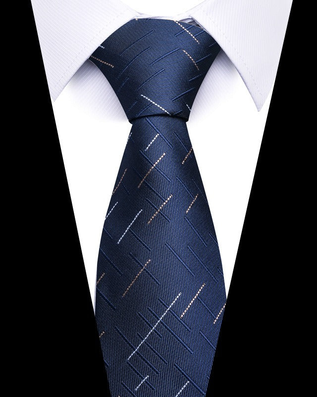 Men's 8cm Professional Striped Tie