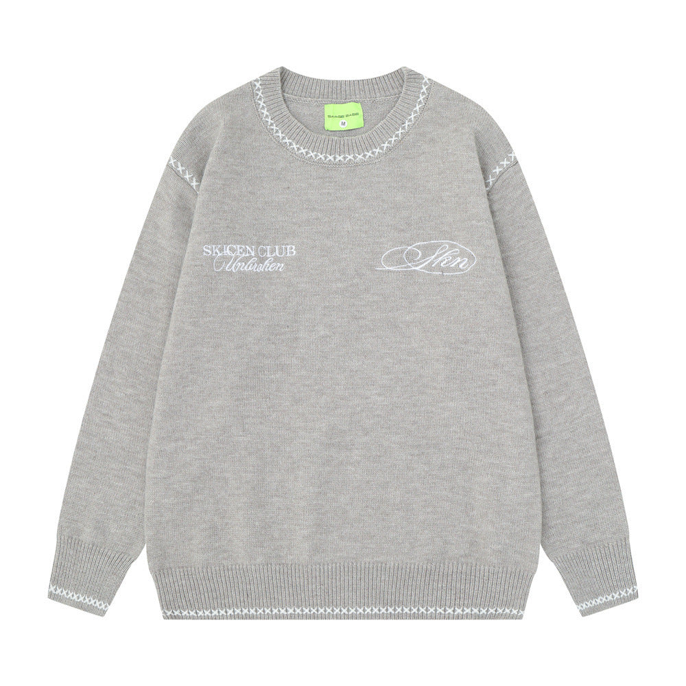 Cross Stitch Knit Sweater
